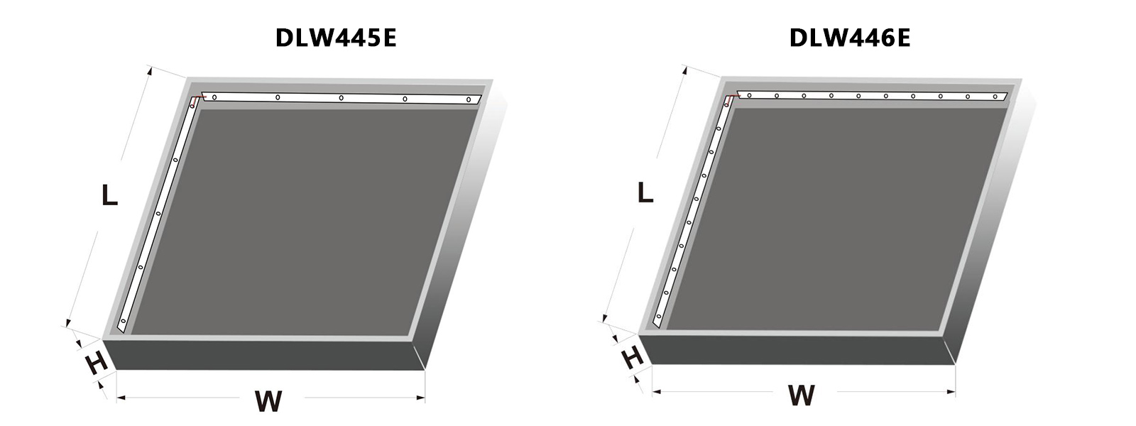 DLW445E / DLW446E Side-emitting LED Light Bar