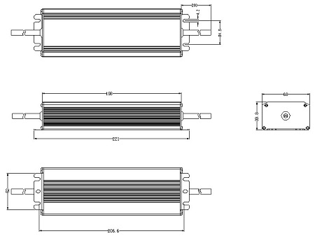 LED Transformers​--Slimline (12V DC)